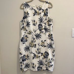 Ann Taylor Factory Spring Floral Dress 14P